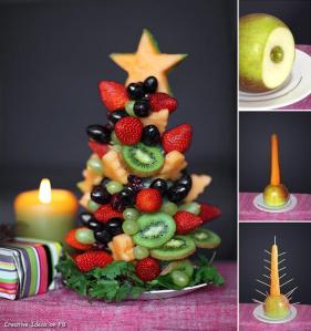Arbol con kiwi