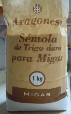 Sémola para migas