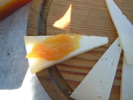 queso con membrillo