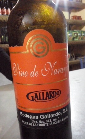 vino naranja